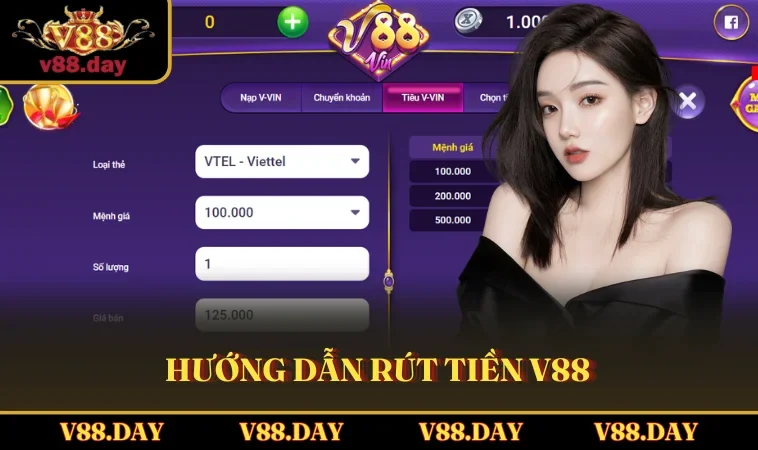 huong dan rut tien v88 Hướng dẫn rút tiền V88